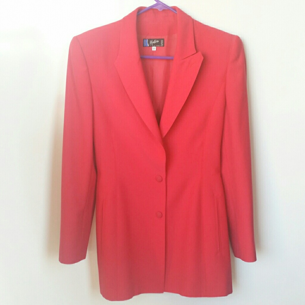 Fuchsia Women's Vintage Blazer